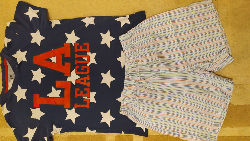 Разпродажба на дрехи за момче 164 см. Тениски, блузи, суичъри, пижама.