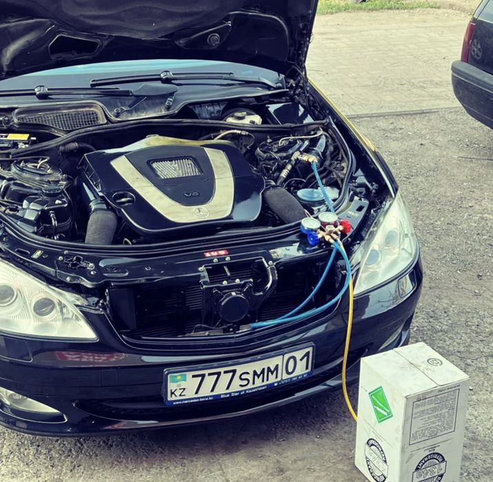 Заправка автокондиционера