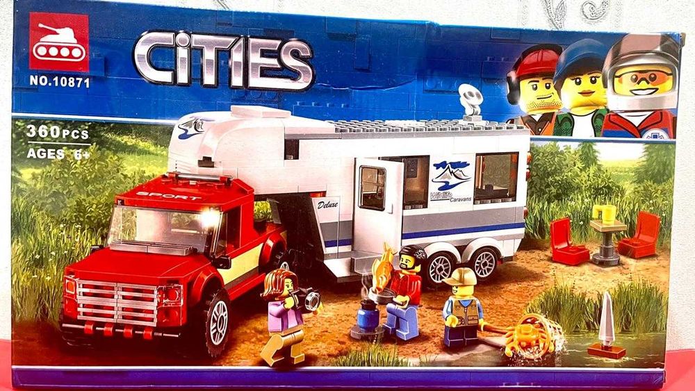 Lego city, minecraft.