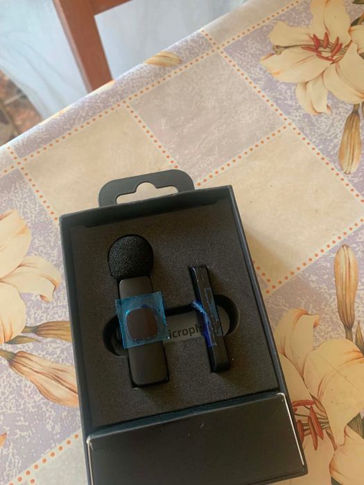 Microfon Wireless Lavalieră – 1 Bucată
