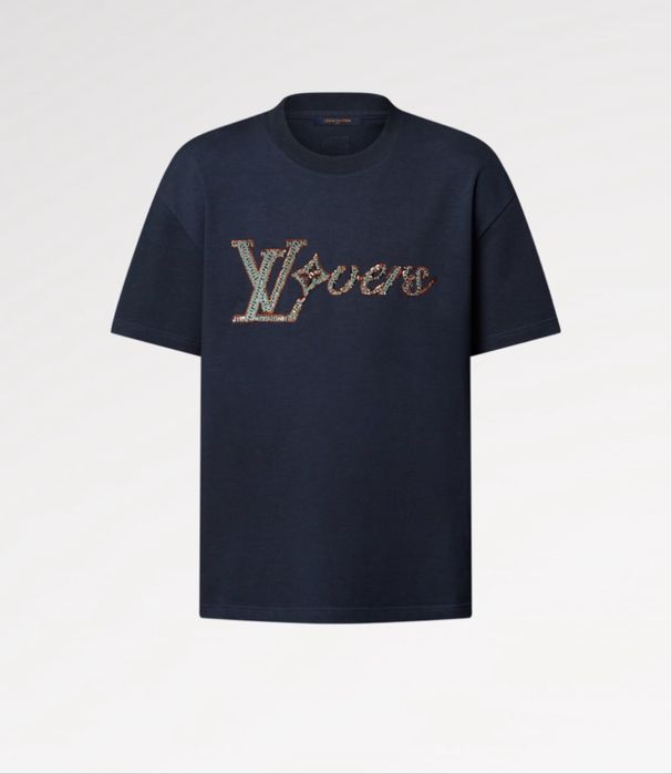Louis Vuitton LV Vers embellished T-shirt