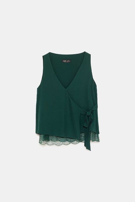 НОВА блуза ZARA с дантела