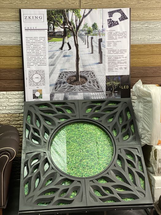 Колпаки, фонари, парапеты.