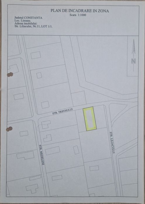 Teren construcție  comuna Limanu ,- Mangalia