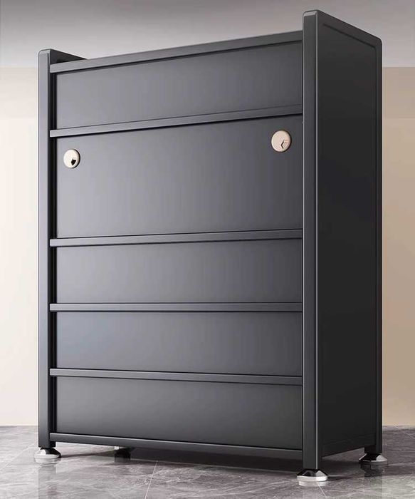 shkaf Qulay polkali, yuqoriga ochiladigan oshxona shkafi