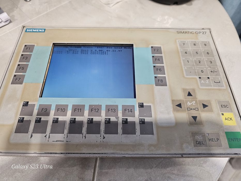 Операционная панель Siemens  OP27
