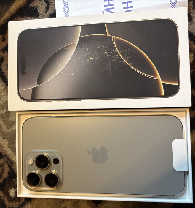 Айфон 16 про макс 256гб 91 емкост есим