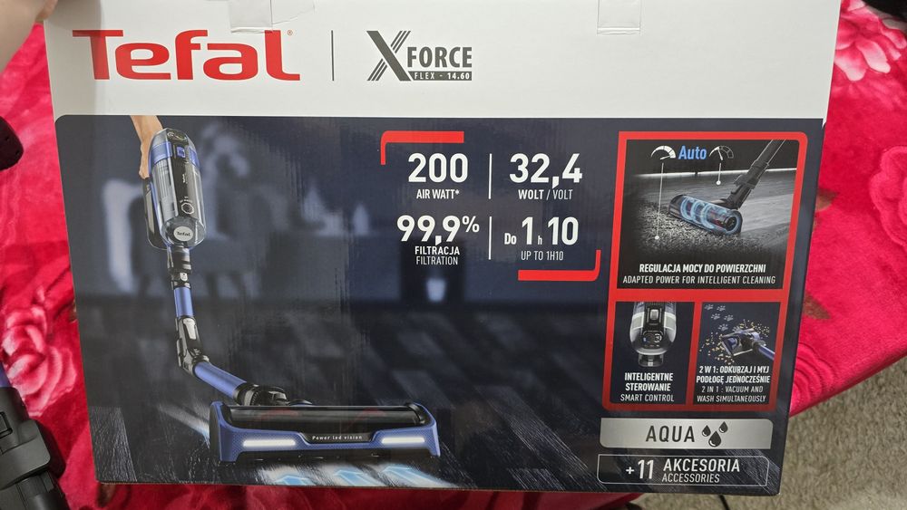 Пылесос Tefal,беспроводной.2в 1