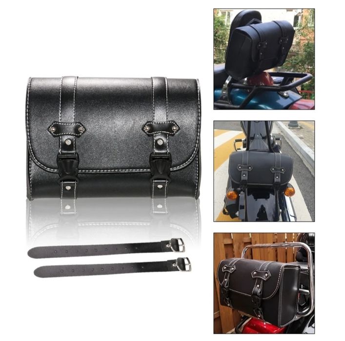 Geanta spate moto custom bobber chopper cruiser