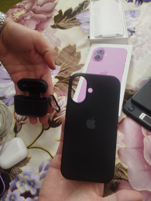 Айфон 16 128 гб в розовом цвете