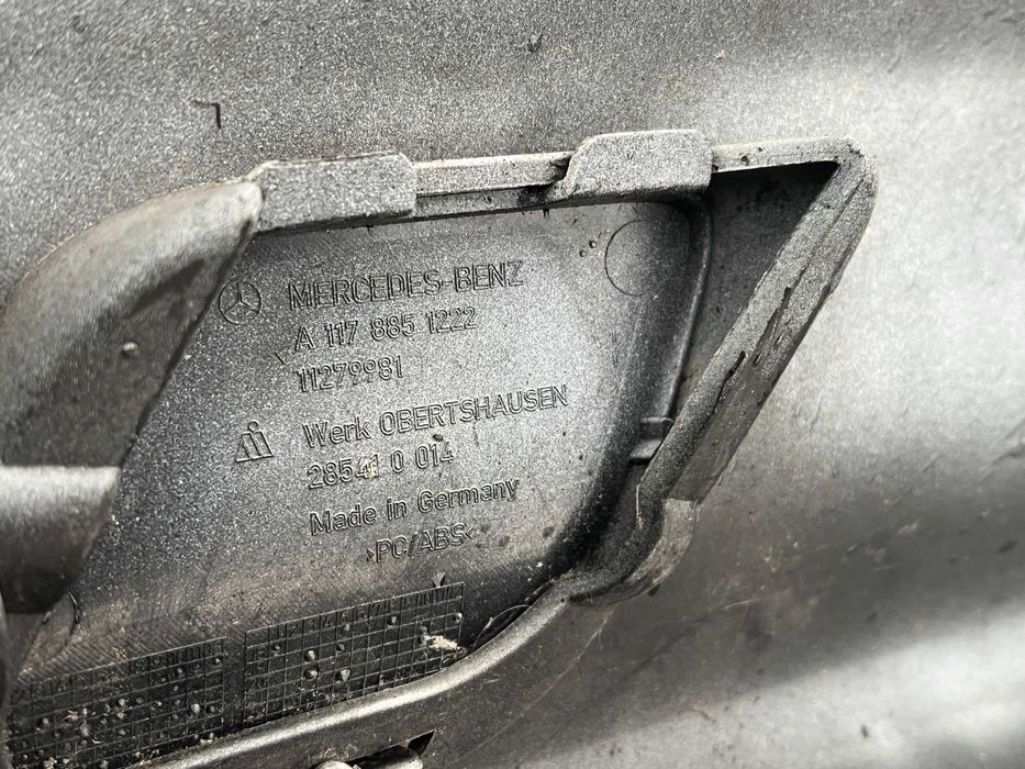 Броня Mercedes CLA w117 AMG