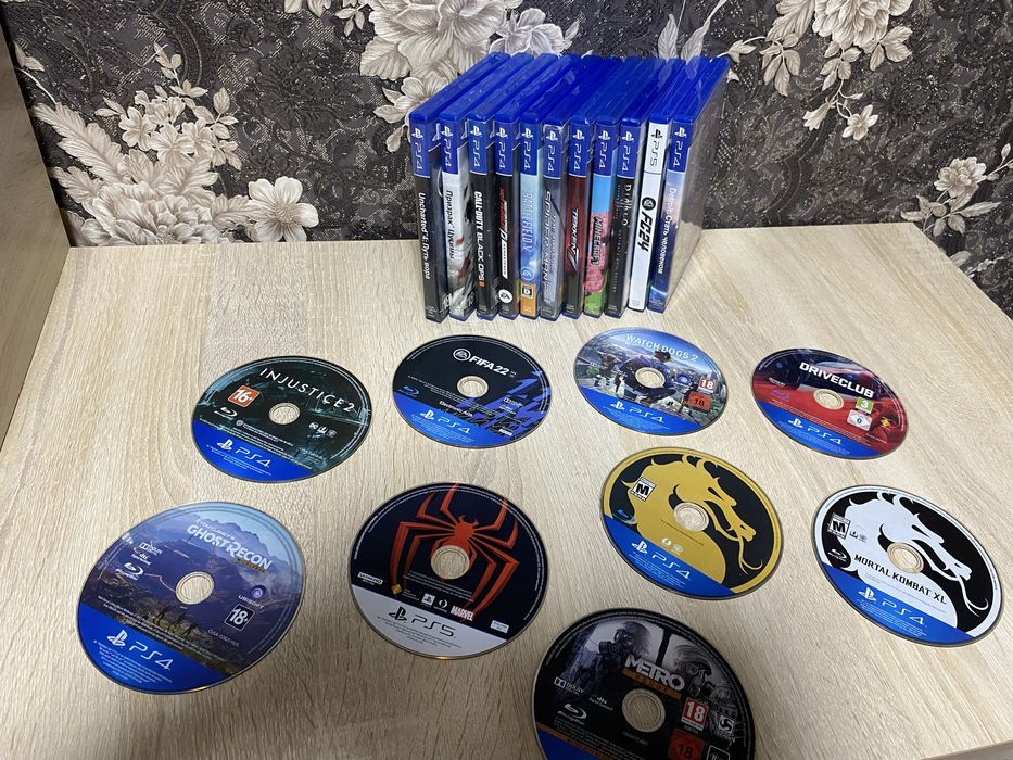 Продам диски на пс4/ps4