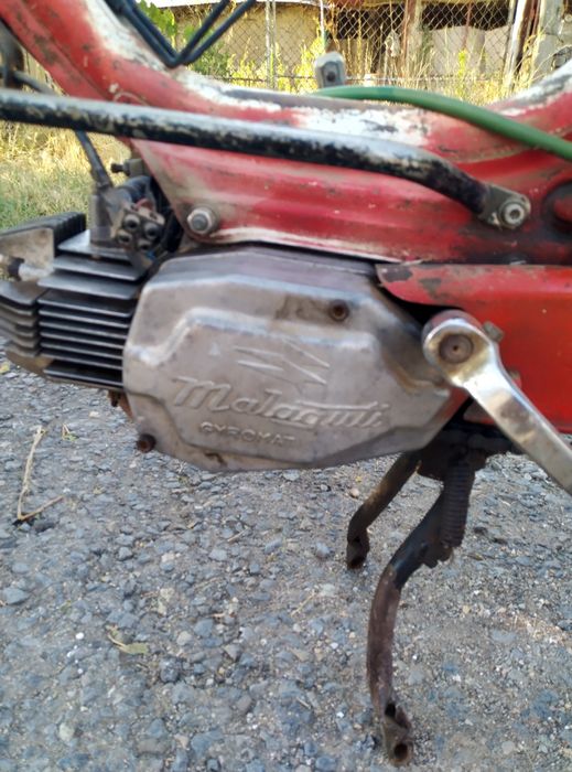 Мотопед с педали malaguti guromat 49кб