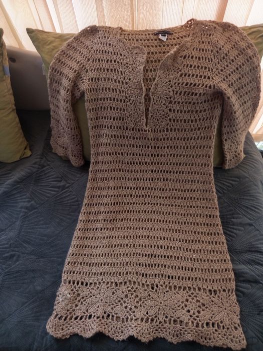 Плетена Рокля на Манго