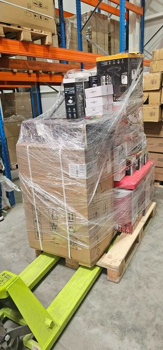 ЛОТ от нови  уреди - хладилник CANDY, Air Fryer, кафе машини