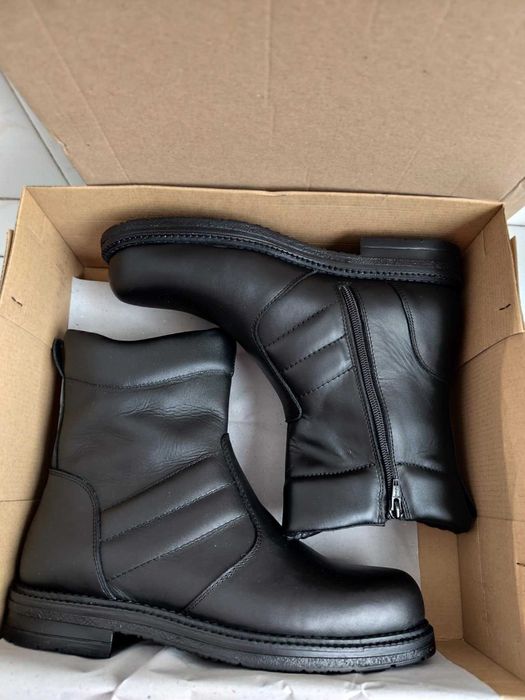 Нови мъжки кожени боти №42