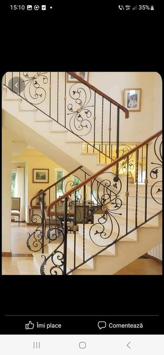 Scări interioare și exterioare, balustrade, etc.