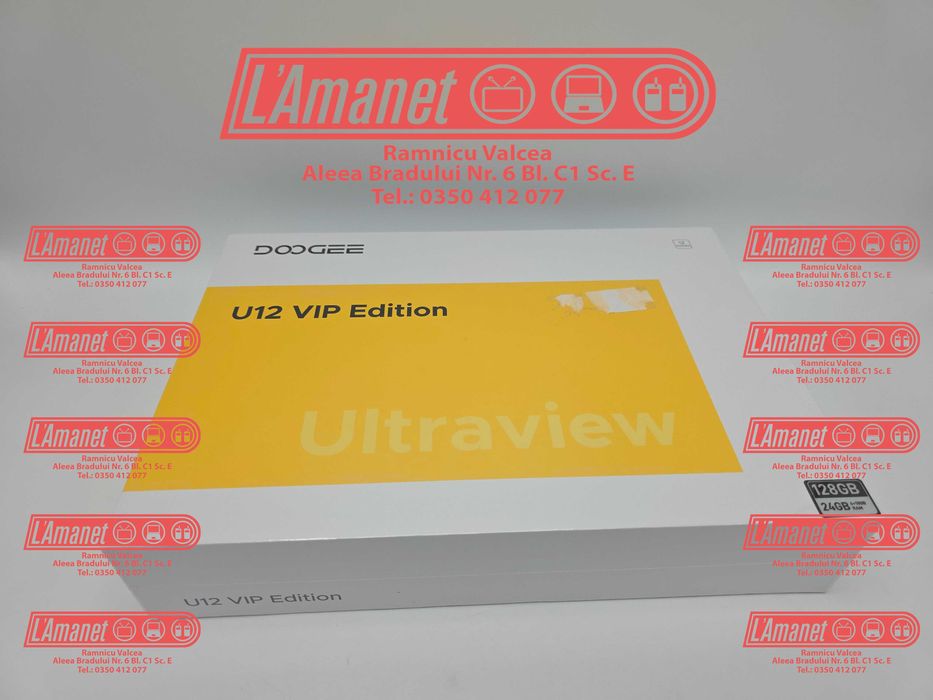 Tableta Doogee U12 12" WIFI 24GB Ram 128GB Memorie Sigiliu Original