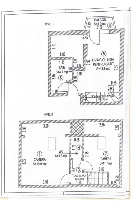 COMISION 0! Mansarda cu 3 camere de vanzare pe strada Soimului Sibiu
