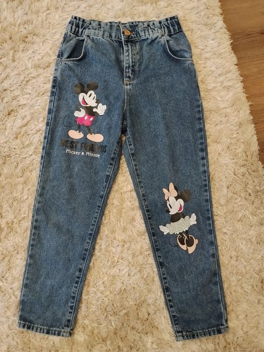 Blugi fete LC walkiki Minnie mouse 134-140