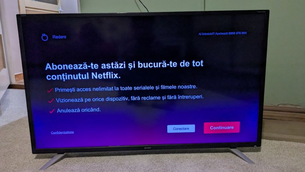 TV Sharp 100cm in stare excelentă