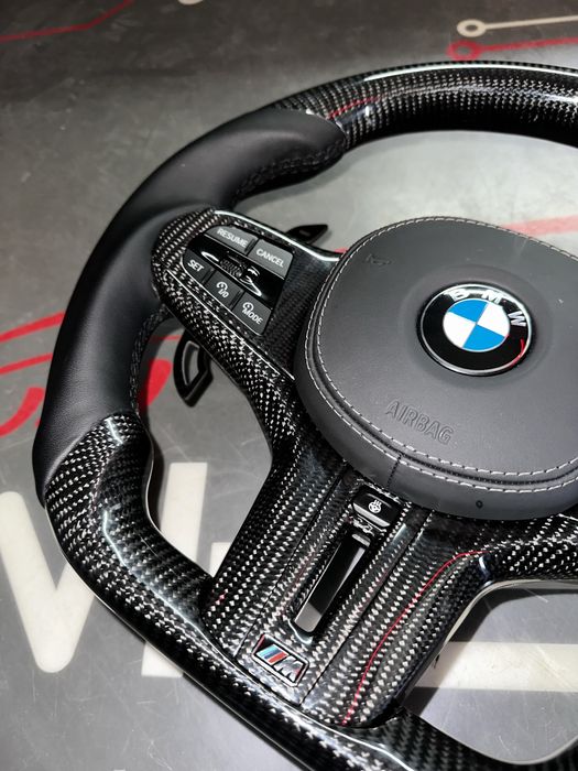 Volan BMW - Carbon - Custom - Seria G - Incalzire - Vibratii - TJA