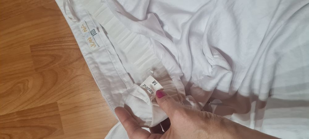 JUNONA снежно бял дамски потур