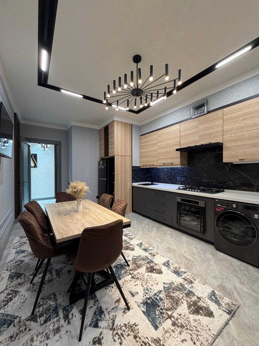 Просторная квартира с мебелью в ЖК Dream House, 105 м²