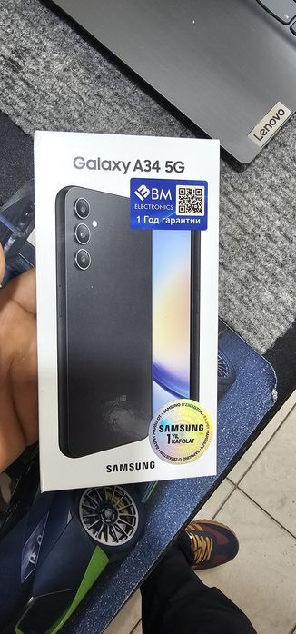 Samsung A34  /128 gb  novey upakofka ishlatilmagan