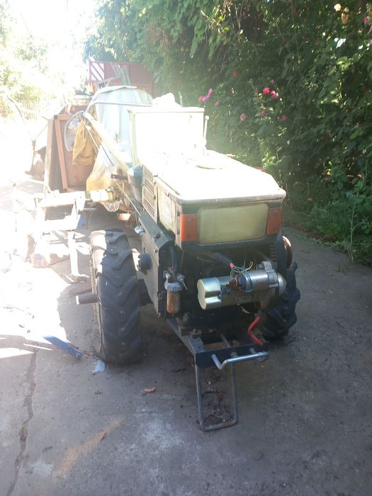 Motocultor +remorca