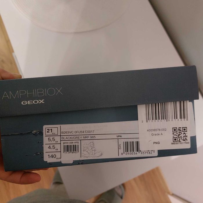 Детски обувки / ботуши GEOX нови, с етикет