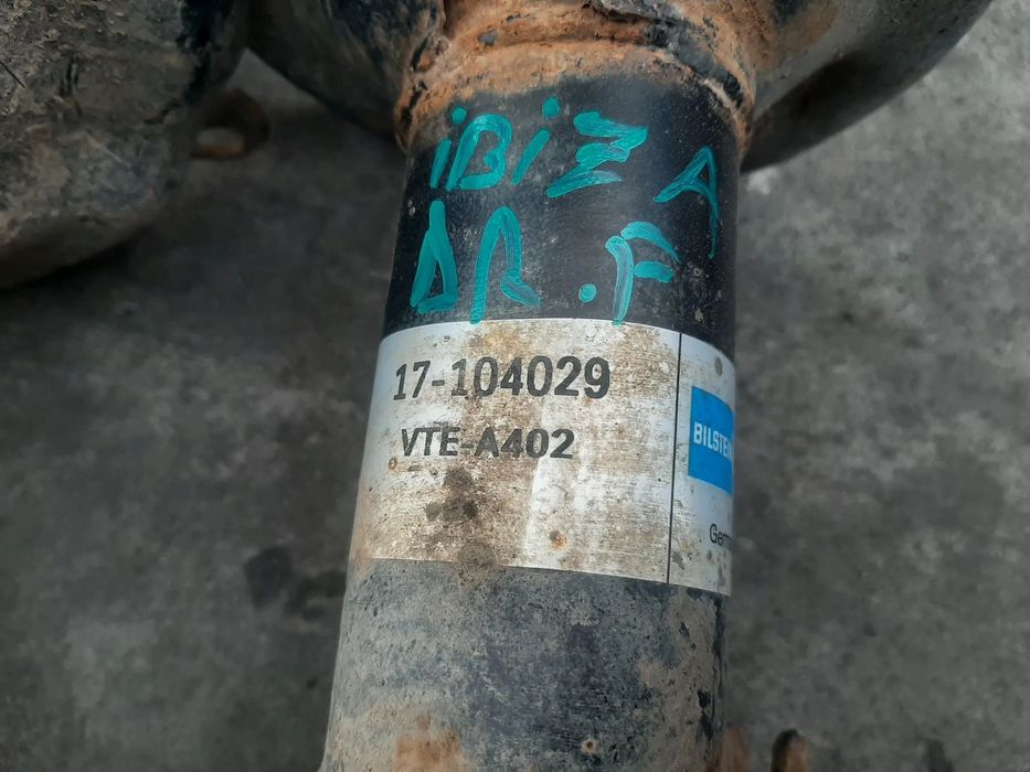 set amortizoare telescoape arcuri fata 1.4 b seat ibiza 2 1993-2002  17-104029