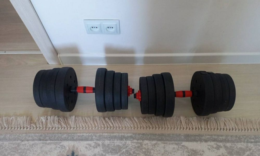 Гантели штанга, 30 кг новые