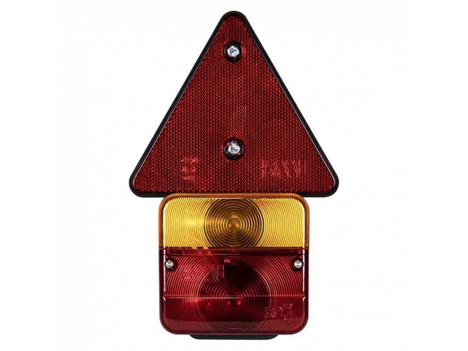Set de lumini spate cu triunghi pentru remorcă, magnetice, 7.5m