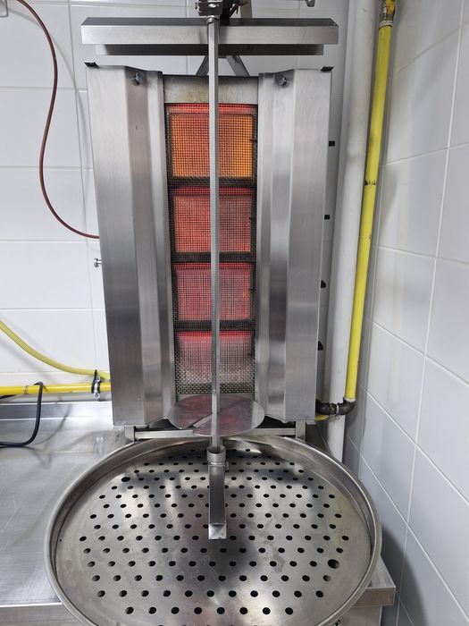 Aparat kebab gaz  in garantie