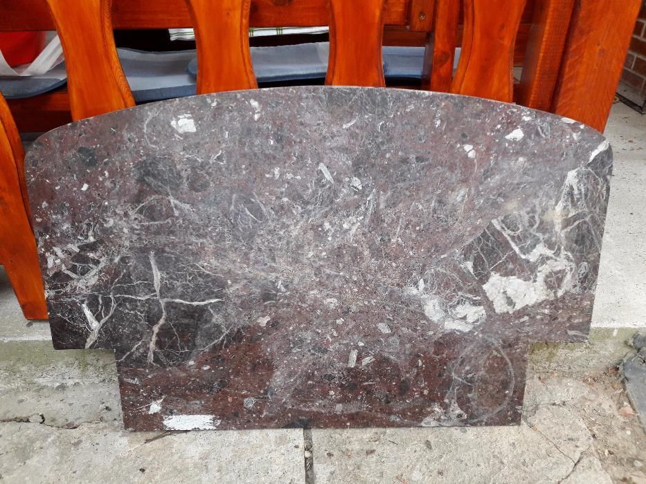 Vand placa din marmura veche 100 x 65 cm