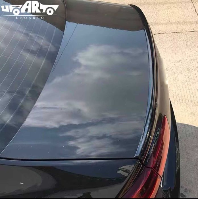 Eleron portbagaj S6 Style compatibil cu Audi A6 C7  negru lucios
