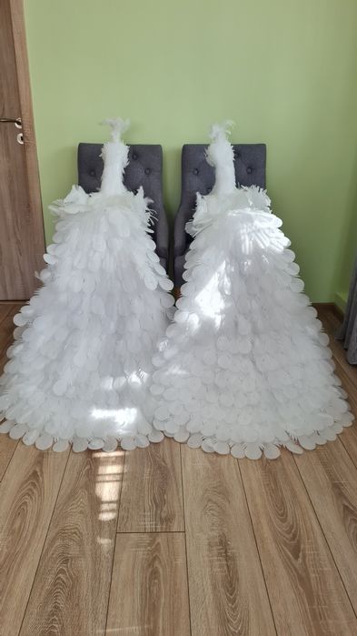 Ръчно изработени Декоративни пауни и лебеди