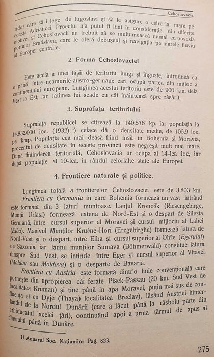 Carti vechi - Tratat de GEOGRAFIE - ROMANIA si tarile vecine