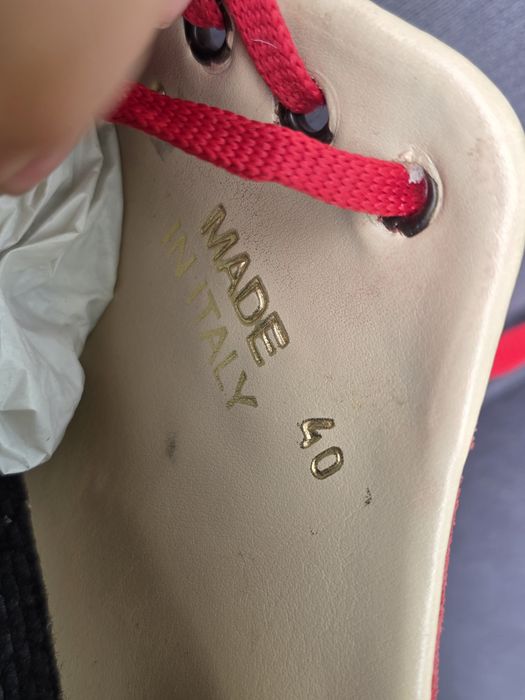 Pantofola d'oro кецове естествен велур N40