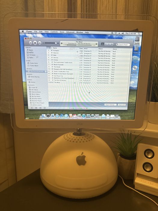 iMac G4 (2002) MacOs X 10.5 Leopard