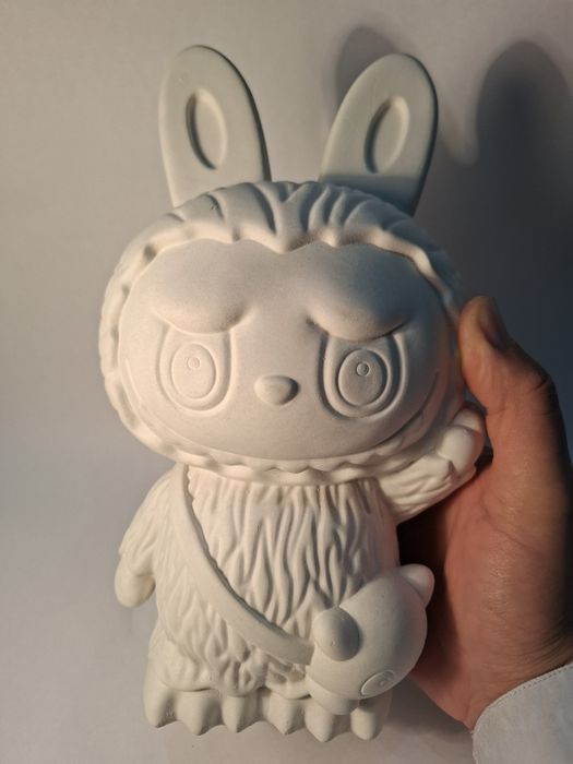 Лабубу копилка для раскраски Labubu