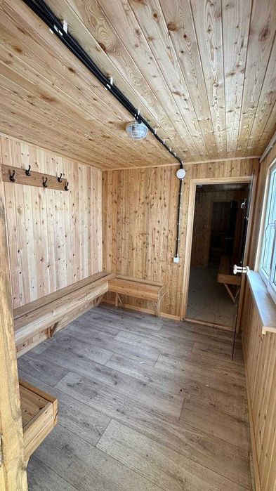 Баня из контейнера 20ф, 40ф