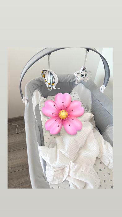 Бебешка електрическа люлка-шезлонг Lionelo Bella Set