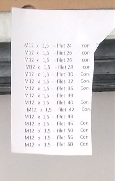 Prezoane Renault Dacia Logan Duster Sandero M12 x 1,5