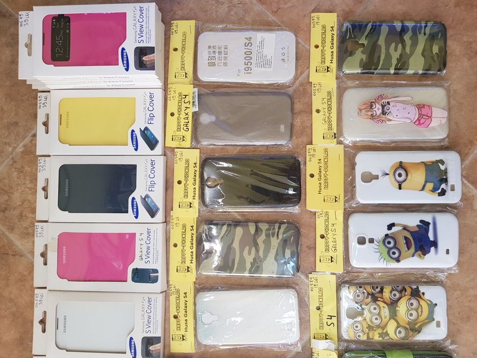 5 buc Huse samsung s4 originala Samsung I9505 Galaxy S4 S-View