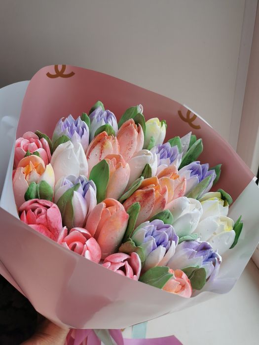 Зефирные букеты.