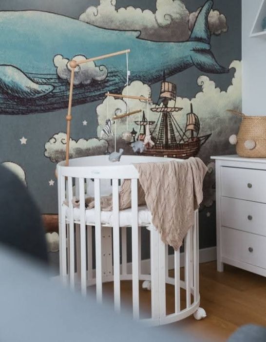 Waldin pățut pentru bebe 7 in 1 oval rotund etc