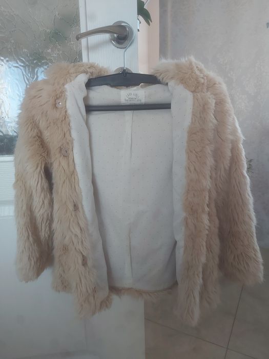 Детско пухкаво палто