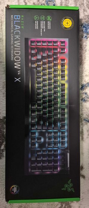 Tastatură Gaming Razer BlackWidow V4 X – Switch-uri Yellow Linear